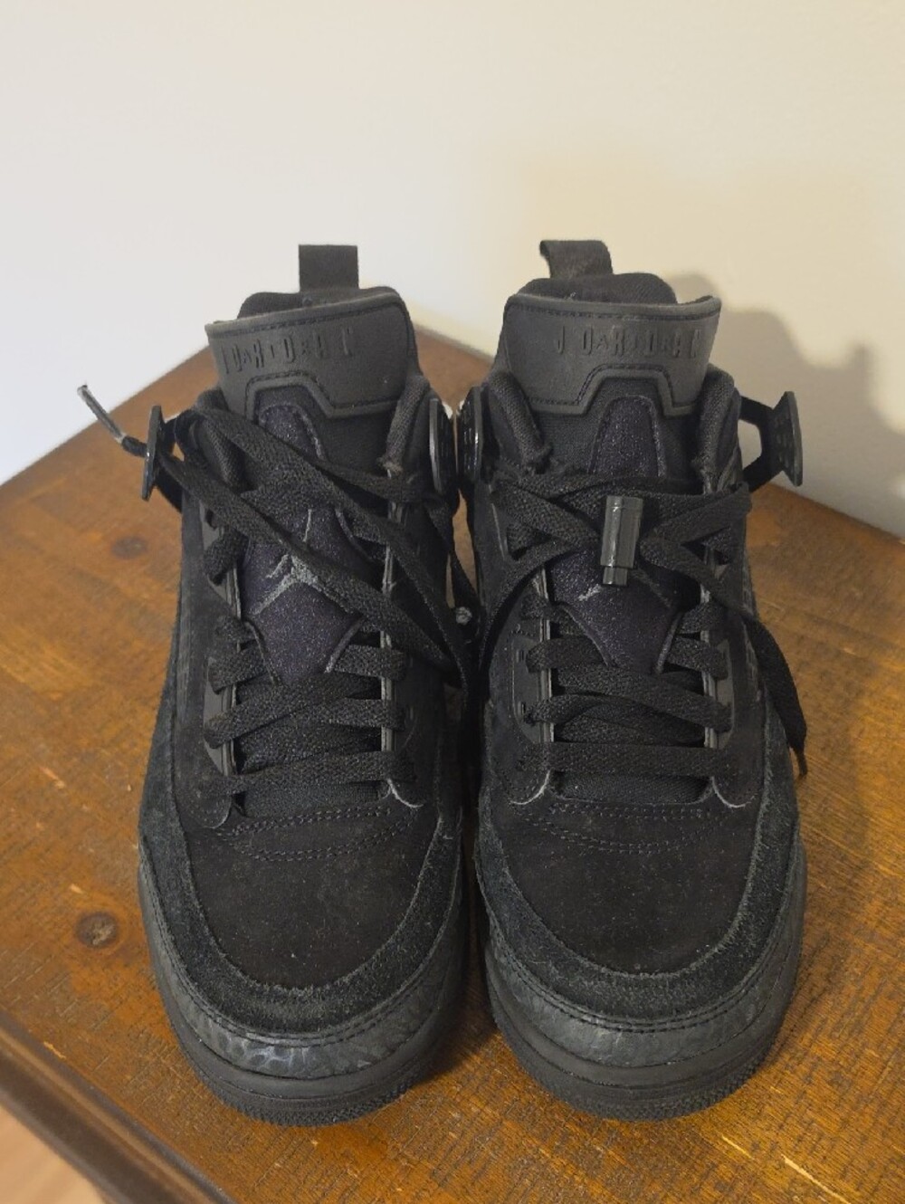 Jordan 4 Retro Men’s Black Low-Top Sneaker...Black Cat - Picture 5 of 7
